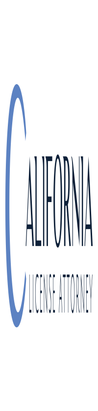 CALIFORNIA LICENSE ATTORNEY
